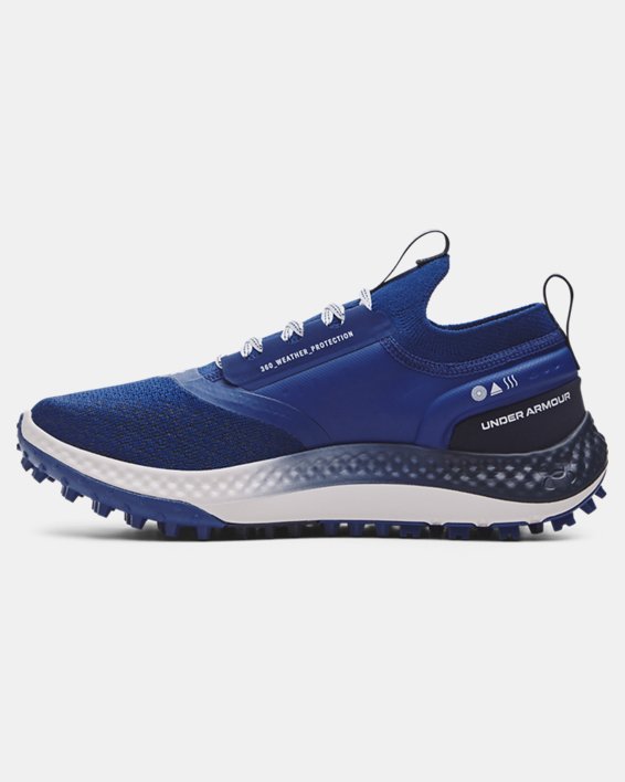 Men's UA Charged Phantom Spikeless Golf Shoes, Blue, pdpMainDesktop image number 1